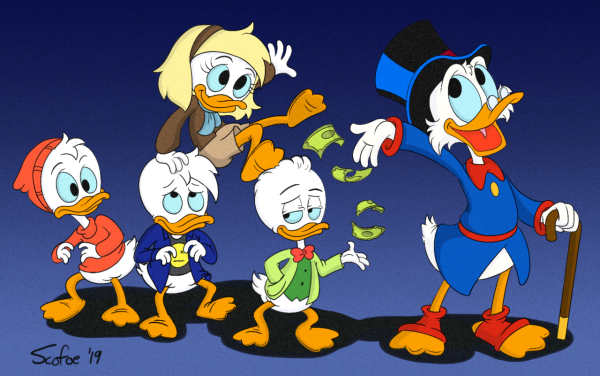 Дональд дак 2017 и Скрудж