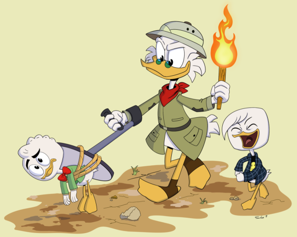 Утиные истории 2017 Поночка и Скрудж макдак