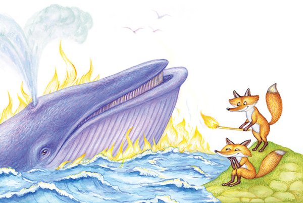 Иллюстрация к произведению Чуковского путаница 2 класс