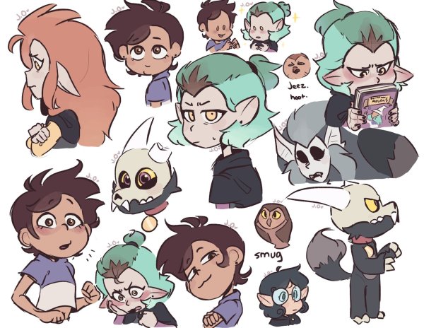 Совиный дом Эмити фанарты