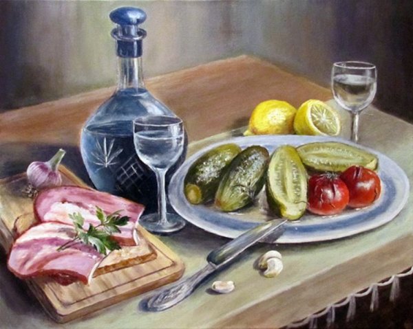 Красивый натюрморт на кухню