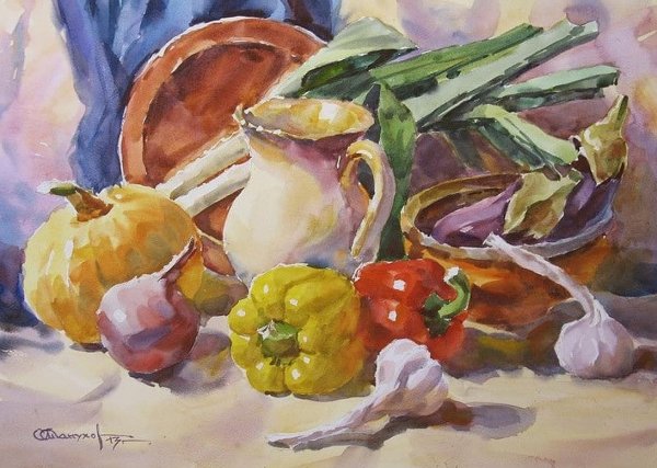 Игорь Манухов картины натюрморт