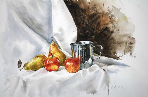 Екатерина Сава Зюзина акварель