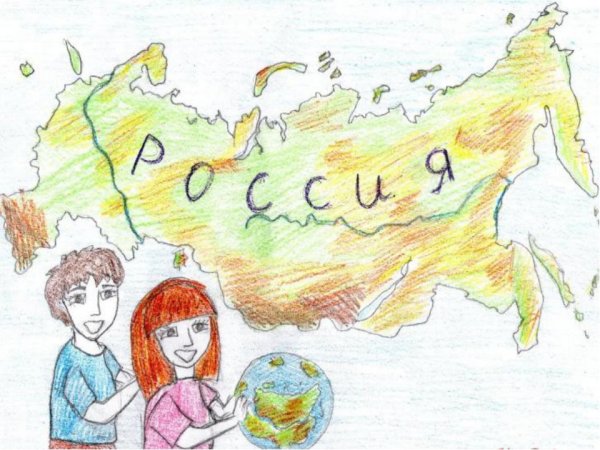 Дети рисуют страну