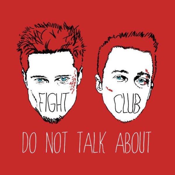 Бойцовский клуб концовка рисунок