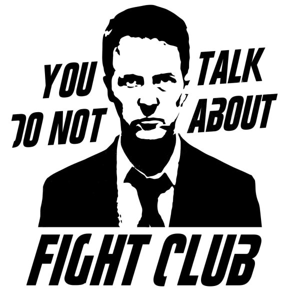 Стикеры Бойцовский клуб