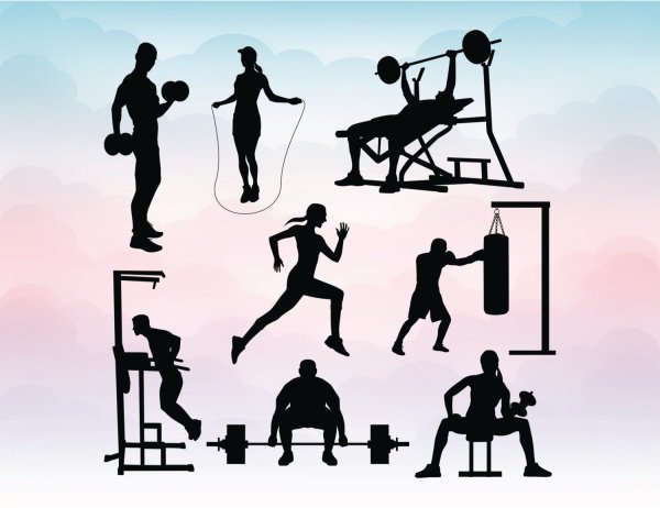 Функциональный тренинг силуэт