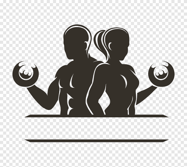 Значок тренажерный зал