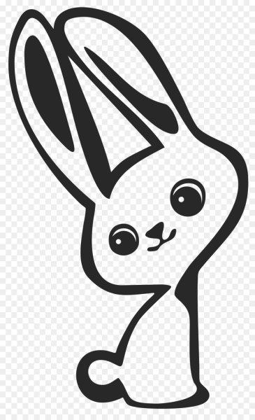 Векторное изображение зайца