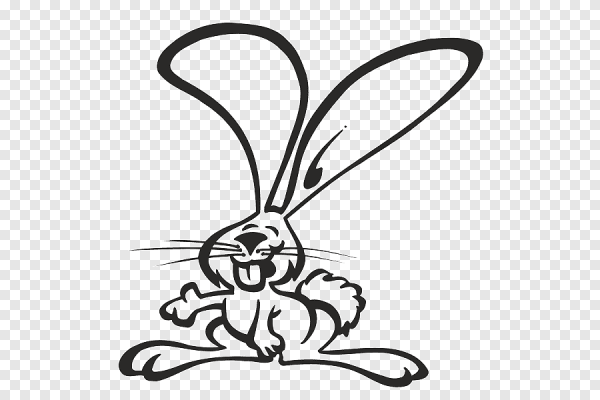 Зайчик вектор
