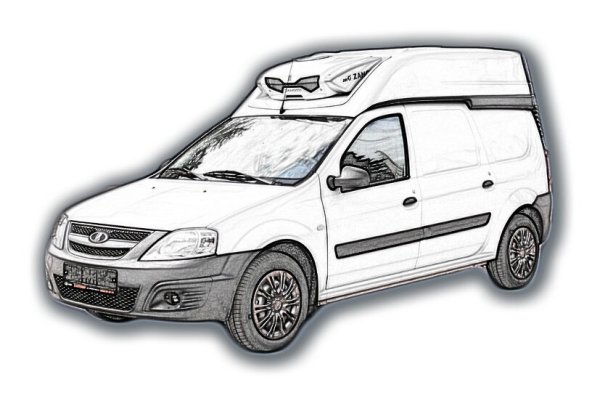 Раскраска Лада Ларгус кросс