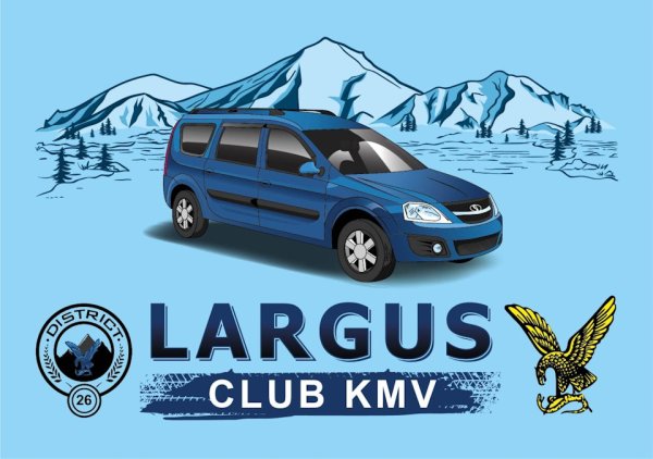 Лада Ларгус кросс 2021 вид сбоку