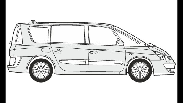 Раскраска Ларгус кросс