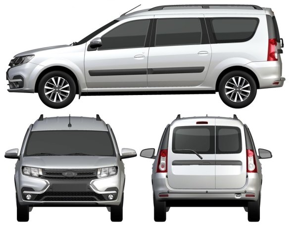 Раскраска Рено Кангу