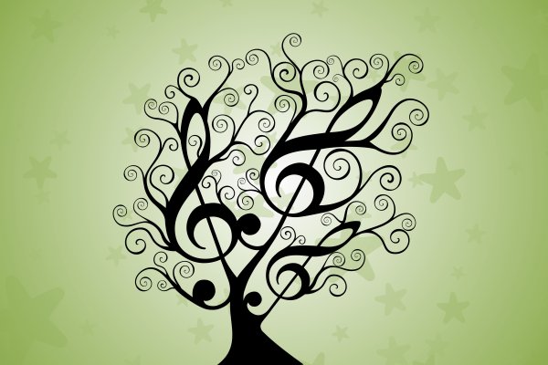 Modern Music Tree