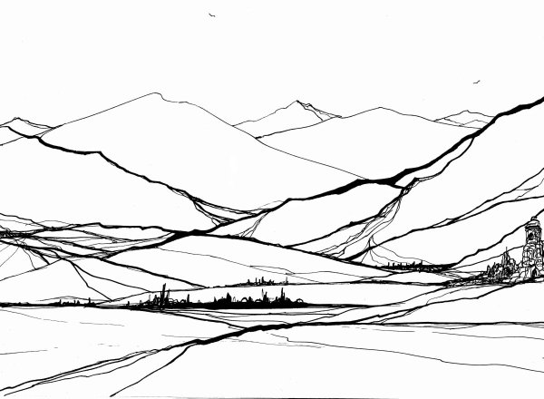 Горы Графика