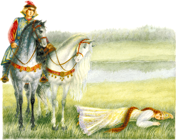 Добрый молодец на коне