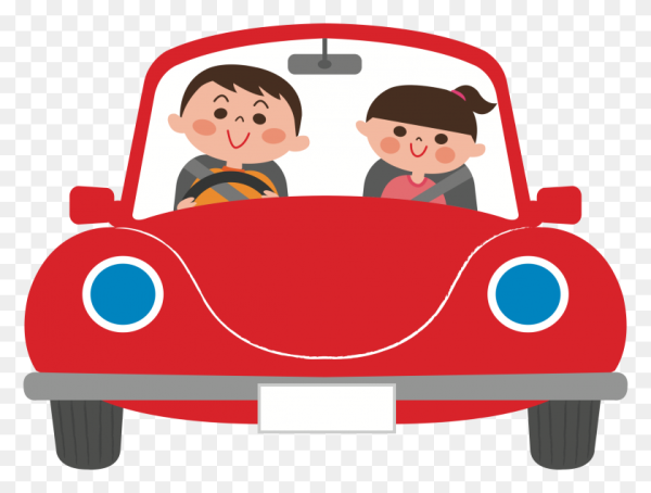 Иллюстрация семейный автомобиль