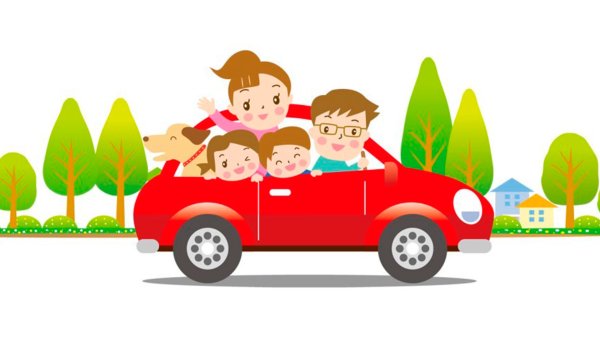 Гоночная машина мультяшная