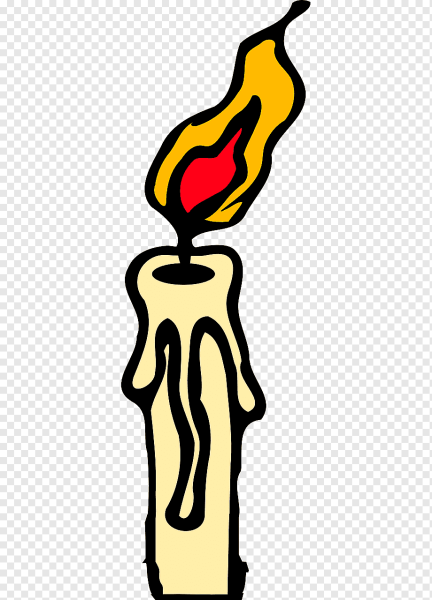 Свечка мультяшная