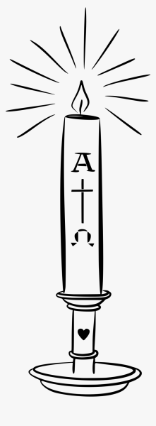 Свеча контур