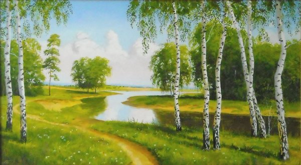 Пейзаж Березки