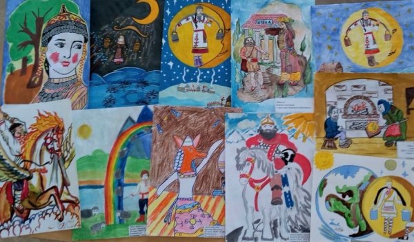 Чувашские народные сказки с картинками