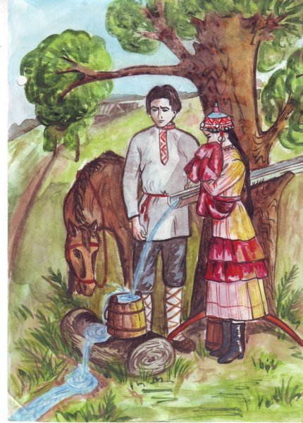 Юман батыр Чувашская сказка