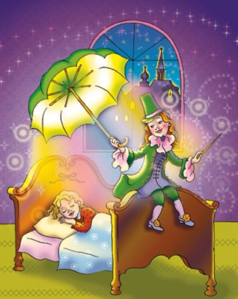 Сказочный герой Оле Лукойе