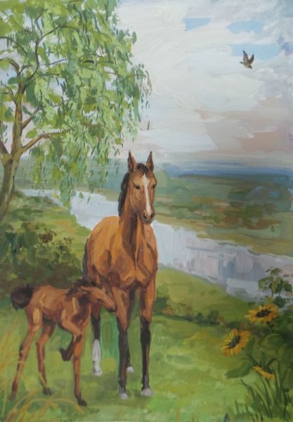 Рисунки на тему Донской край