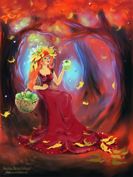 Портрет красавицы осени