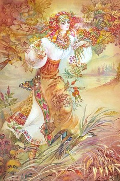 Королева осень для детей