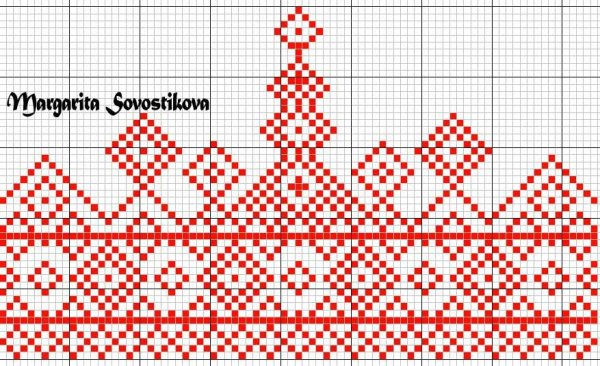 Рушник с петухами