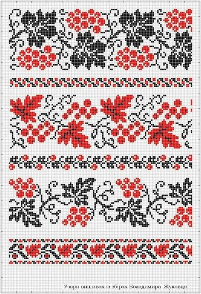 Узоры для тамбурной вышивки