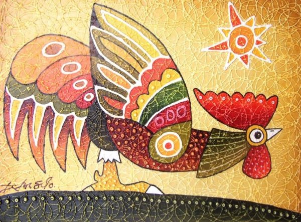 Олег Давыдов художник Жираф