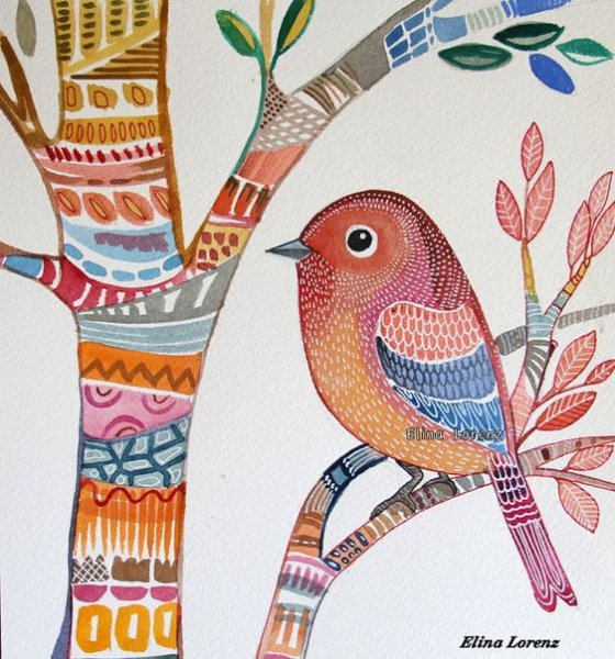 Птицы в декоративно-прикладном искусстве