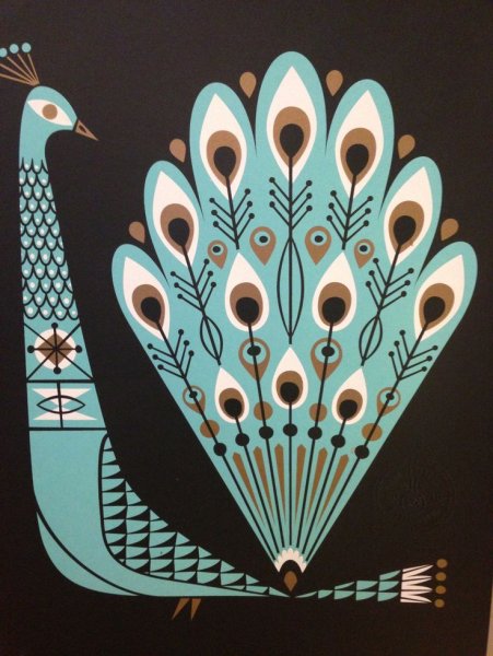 Стилизованная птица