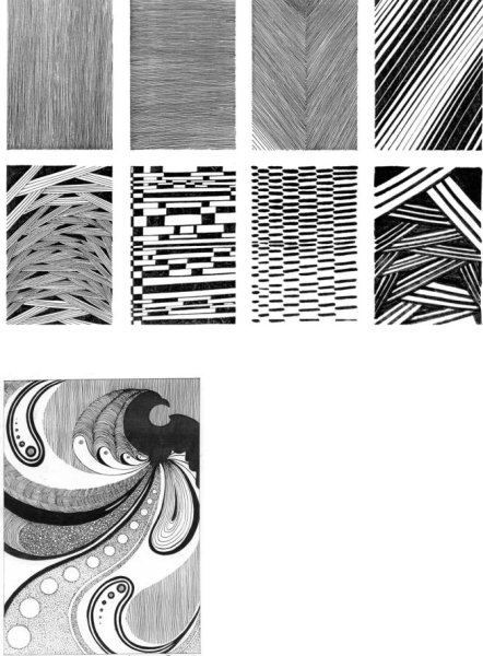 Пропедевтика точка линия пятно