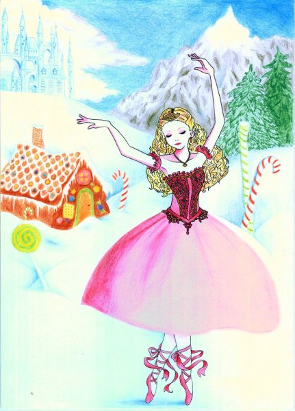 Фея драже иллюстрация