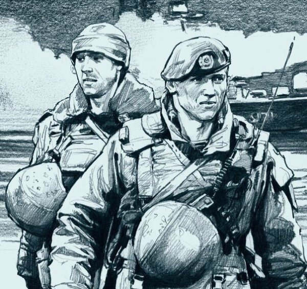 Советские морпехи арт