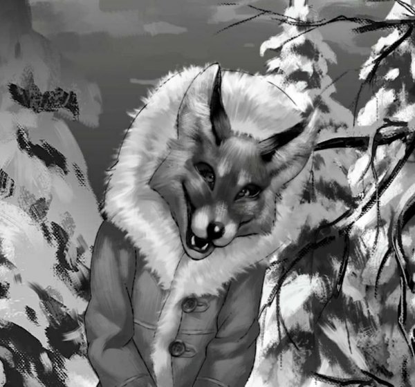 Tiny Bunny новелла лиса Алиса арт