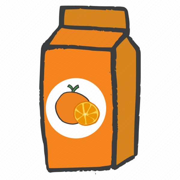 Сок для детей на прозрачном фоне