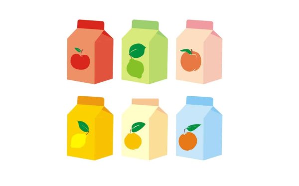 Сок мультяшный