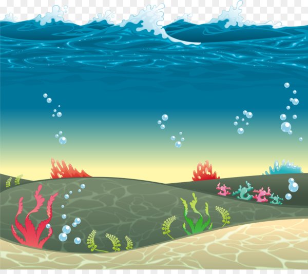 Море мультяшное