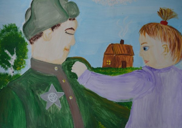 Папа герой рисунок