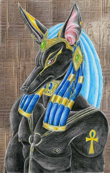 Анубис Бог Египта злой