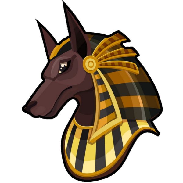 Анубис Бог Египта срисовка