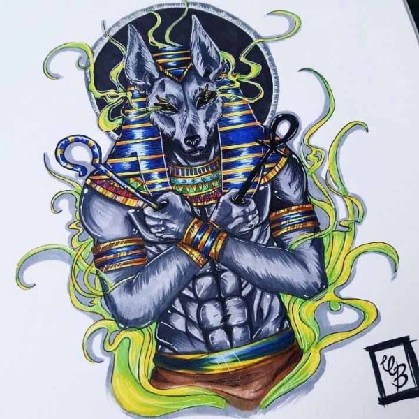 Анубис голова