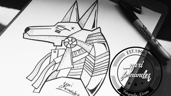 Символ Бога Анубиса