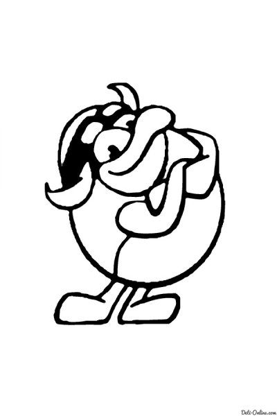 Пин из мультика Смешарики